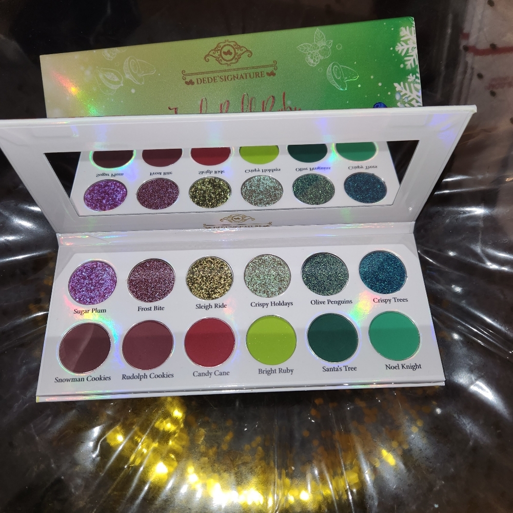 Dede's Signature Jingle Bell Ruby palette
